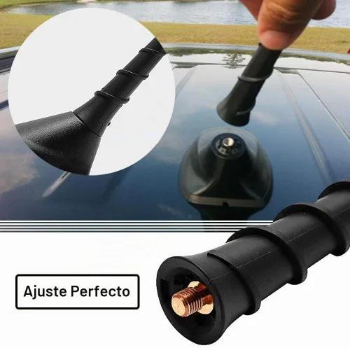 Vista 5 de BASIKER Antena de 3.2 pulgadas para Jeep Cherokee Grand Cherokee Compass Renegade 2011-2025, Dodge Journey Avenger Durango Dart Chrysler 200, Fiat