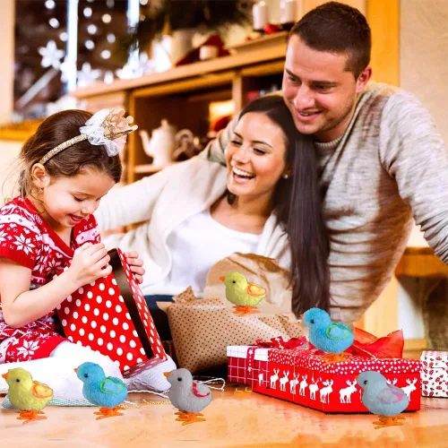Vista 6 de YUERFEILA Juguete de conejo y pollito saltador, juguete de cuerda de Pascua para pollitos y pollos saltadores, regalos de fiesta