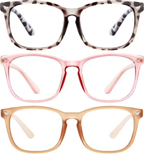 Vista 32 de hunsquer Gafas de luz azul para mujer/hombre