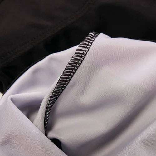 Vista 7 de Maillot de ciclismo para mujer manga corta y babero de verano acolchado