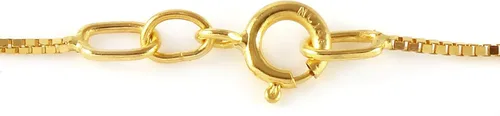 Vista 5 de Galaxy Gold GG Collar de oro macizo de 14 quilates con esmeralda natural Briolette