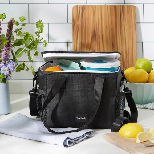 Vista 4 de Vera Bradley Refrigerador de almuerzo reciclado Ripstop para mujer