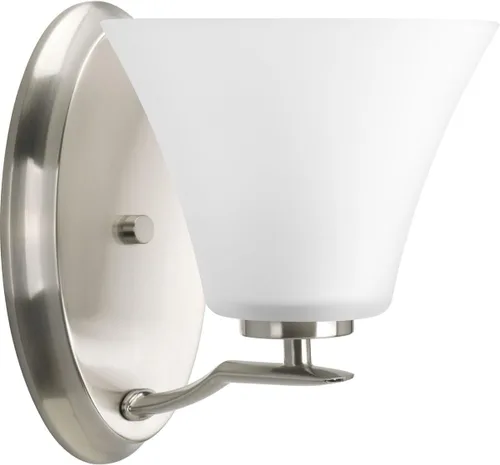 Vista 14 de Progress Lighting Bravo - Lámpara de tocador de baño de 3 luces, níquel cepillado níquel