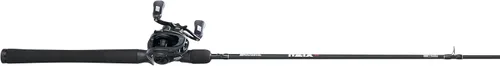 Vista 4 de Abu Garcia Max SX Low Profile Baitcast Reel and Fishing Rod Combo
