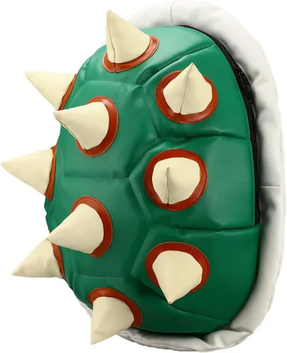Vista 3 de Super Mario Bros Bowser Green Turtle Shell Mochila, Varios