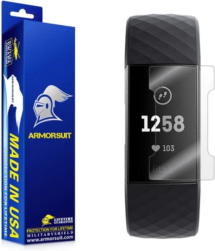 Vista 20 de ArmorSuit MilitaryShield - Protector de pantalla compatible con Fitbit Versa 2 (paquete de 6) de cobertura máxima, película transparente HD