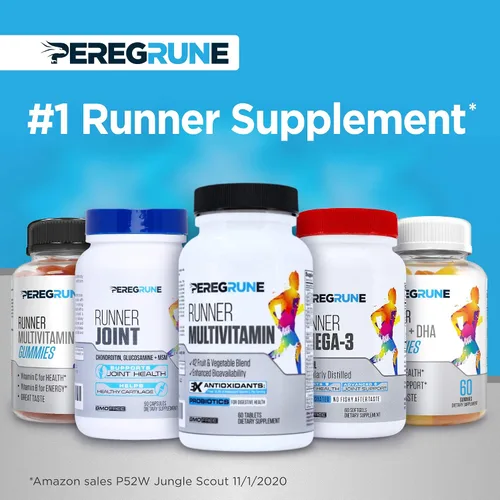 Vista 6 de Runner - Gomitas multivitamínicas – Vitamina diaria para correr con vitaminas A, C, D, E y complejo B – 50% menos de azúcar – Antioxidantes