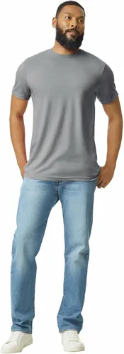 Vista 6 de Gildan Camiseta unisex de manga corta Softstyle Cvc para adultos, estilo G67000, paquete múltiple