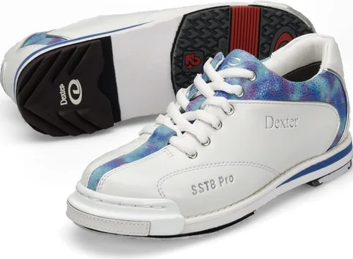 Vista 5 de Dexter SST 8 Pro WhtBluTie Dye para mujer, talla 8.5