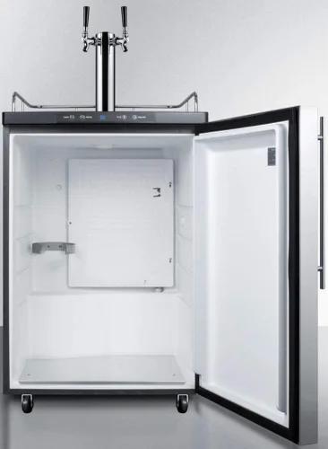 Vista 3 de Summit SBC635MSSHVTWIN - Dispensador de vino, acero inoxidable