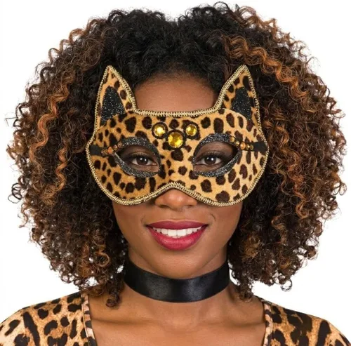 Vista 18 de Crown Display Masquerade Mask, Costume Half Face Masks for Women & Men