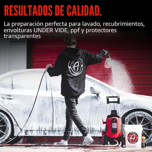 Vista 6 de Adam's Polishes Jabón para Lavar Autos Strip (16 oz) – Champú Removedor de Sellador y Cera, Removedor de Sal, Prelavado y Lavado Ácido Espuma