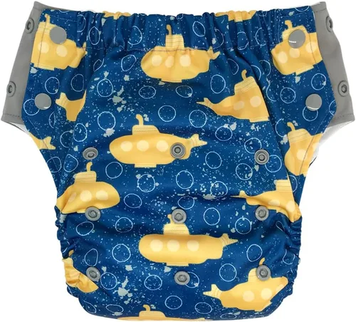 Vista 19 de EcoAble Pañal de entrenamiento reutilizable para ir al baño con inserto, pantalones de entrenamiento de tela diurna para niños pequeños y niños