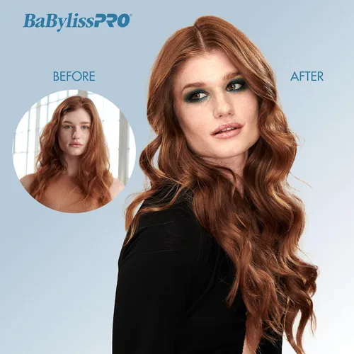 Vista 6 de BaBylissPRO Varita rizadora ovalada de titanio nano para todo tipo de cabello
