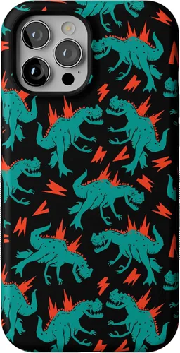 Vista 89 de Casely Funda para iPhone 12 Pro Max Always Vibing Retro Diseño protector audaz Diseño compatible con MagSafe