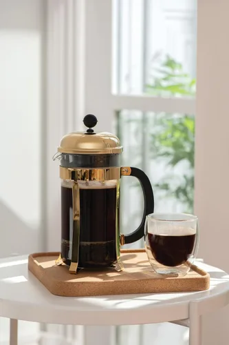 Vista 47 de Bodum Chambord - Cafetera de prensa francesa, Jarra de vidrio, Cromado