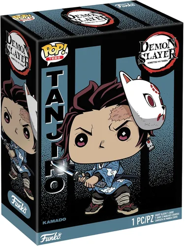 Vista 2 de Funko Camiseta Pop! Boxed: Demon Slayer - Tanjiro Kamado - 3XL