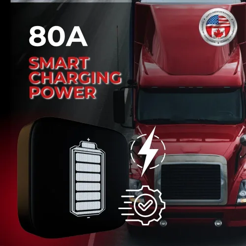 Vista 2 de Cargador de batería automático, 80 amperios de salida