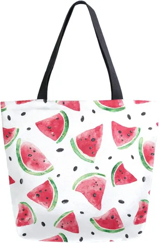 Vista 42 de Chic Funny Cute Pattern Big Handle Extra Large Shoulder Tote Bag for Beach Travel Weekender Gym Grocery Shopping