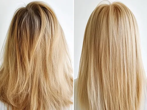 Vista 4 de GK Hair Global Keratin Leave In Bombshell - Acondicionador de crema morada, 3.4 onzas líquidas, unisex, crema