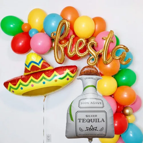 Vista 9 de Globo de tequila (juego de 1, 30 pulgadas), decoraciones de fiesta de tequila, decoraciones de cumpleaños 21 para hombres, margs y despedida