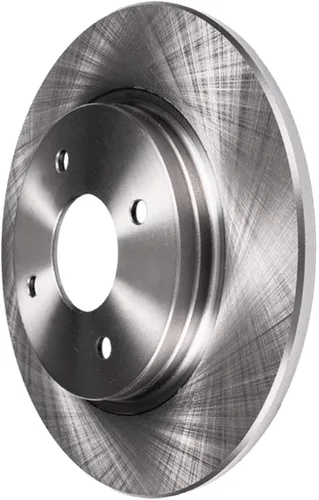 Vista 350 de Detroit Axle - Rotores de freno delantero para 04-13 Mazda 3 Rotores de frenos de disco 06-15 Mazda 5 Reemplazo: Rotor regular delantero de 11.81