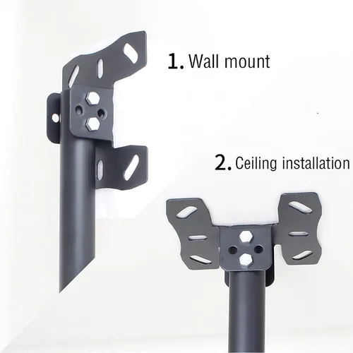 Vista 7 de TV Stand tv Wall Mount TV Ceiling Mount Bracket, Adjustable Height TV Mount, Fits Most 12-32 Inch LED Screen Display, with Loading 66 Lbs(0.85m)