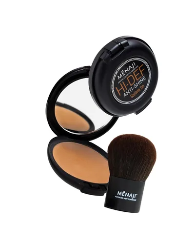 Vista 11 de Menaji HDPV Polvo antibrillo (bronce) Maquillaje facial antibrillo para hombres Polvo facial de alta definición Polvo facial agradable a