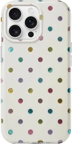 Vista 119 de Hython Funda para iPhone Air, diseño estético de lunares lindos, funda simple de 6.5 pulgadas, delgada, antiarañazos, parachoques de TPU suave, a