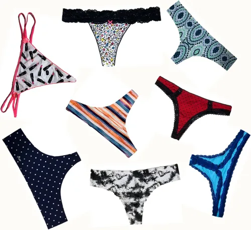 Vista 5 de Morvia - Variedades de tangas para mujer. Tangas, ropa interior, bragas.