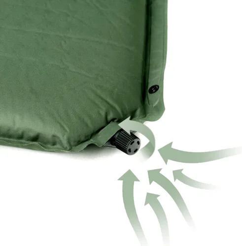 Vista 5 de Naturehike Colchoneta para dormir, 2 pulgadas de grosor, autoinflable, para campamento, colchón de campamento duradero que se puede conectar