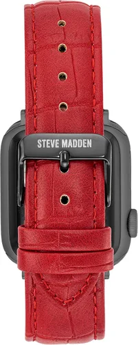 Vista 2 de Steve Madden Correa de moda de grano de cocodrilo para Apple Watch