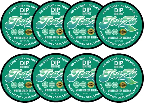 Vista 14 de TeaZA - Bolsas energéticas, sin humo, tabaco alternativo sin nicotina, sin tabaco y saludable para masticar tabaco, alternativa para masticar tiene