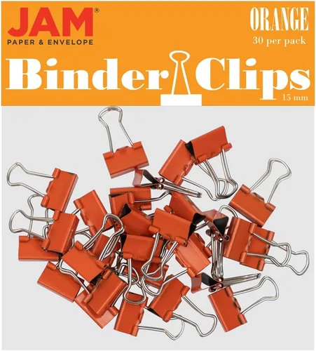Vista 70 de Broches aprietapapeles JAM Paper®, Blanco
