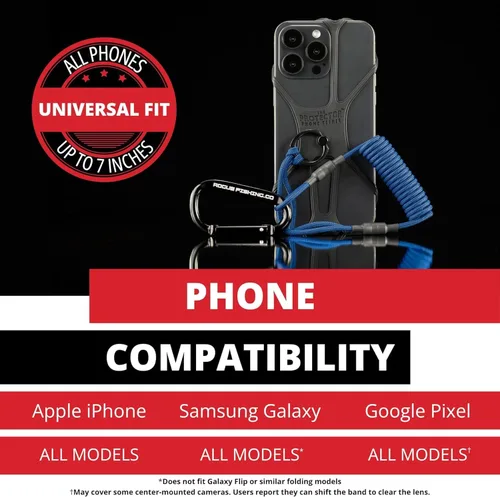 Vista 6 de Rogue Fishing Co. The Protector Phone Tether - Phone Leash