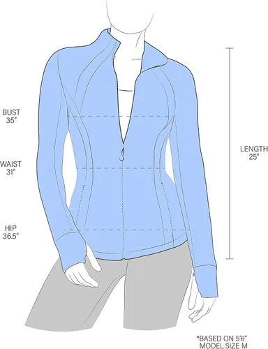Vista 7 de 90 Degree By Reflex Chaqueta deportiva ligera con cremallera completa para mujer