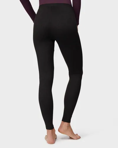 Vista 3 de 32 Degrees Legging ligero de capa base para mujer Ajuste de forma Elástico en 4 direcciones Térmico Negro