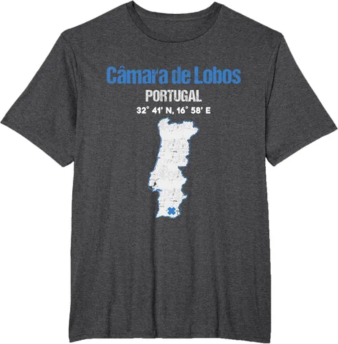 Vista 16 de Camiseta Câmara de Lobos Portugal City