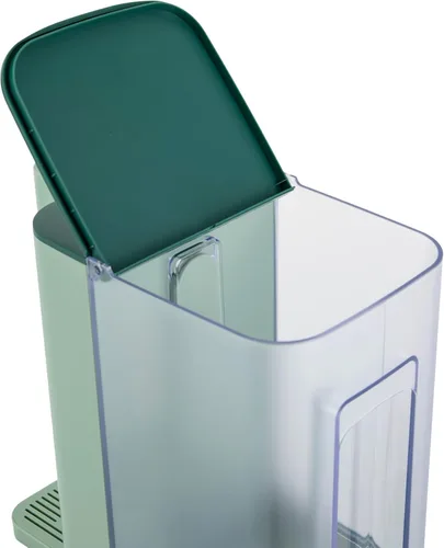 Vista 7 de Dispensador de agua caliente instantáneo de 3 segundos con tanque de agua de 3 litros y luz luminosa, hervidores eléctricos verdes de bajo ruido