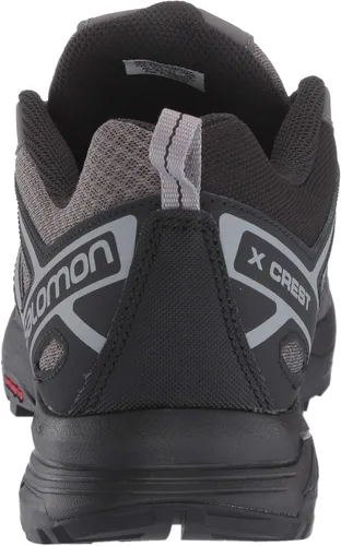 Vista 3 de Salomon Zapatos de senderismo X Crest para hombre negro marrón DM US