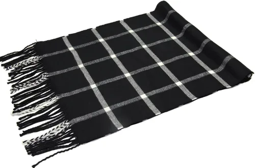 Vista 114 de Bufanda de invierno Achillea suave y cálida, de tartán, a cuadros, de cachemira, unisex