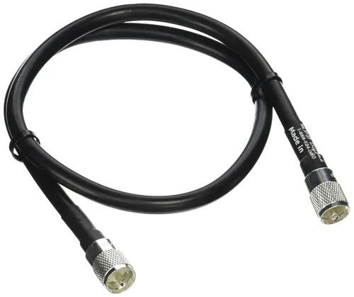 Vista 7 de MPD Digital I LMR400UF Times - Cable coaxial de microondas I UHF PL259 macho a UHF PL259 conector macho I de baja pérdida I CB radio, WiFi de punto