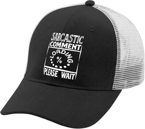 Vista 2 de Cap Sarcastic Comment Loading Please Wait Baseball Cap for Women Vintage Denim Baseball Caps Adjustable