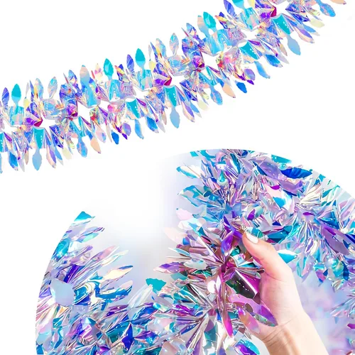 Vista 19 de BTSD-home 6pc Iridescent Party Decorations Hanging Decor Iridiscente 1