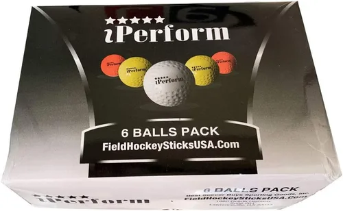 Vista 9 de Pelotas de hockey sobre césped con purpurina suave y brillante disponible en colores blanco, plateado, amarillo, naranja, negro, dorado, compra una