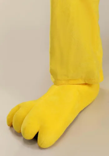 Vista 9 de Disfraz de Hipopótamo Amarillo de Hungry Hungry Hippos para Adultos Multicolor