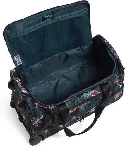 Vista 3 de Vera Bradley Women's Recycled Lighten Up Reactive Foldable Rolling Duffle Luggage
