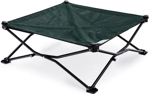 Vista 12 de Coolaroo On-The-Go Cama Elevada para Perros - Cama Plegable Emergente de Viaje para Perros con Tela Transpirable, Resistente a la Humedad, Bolsa