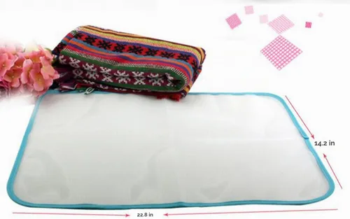 Vista 3 de BlueSnail Almohadilla protectora para planchado, malla protectora para ahorrar quemaduras (paquete de 2) #128-2