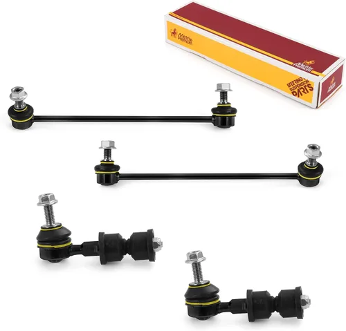 Vista 61 de Metrix Premium Chassis Parts - Kit de 4 piezas de barra estabilizadora delantera y trasera con enlace de extremo de barra estabilizadora para Ford
